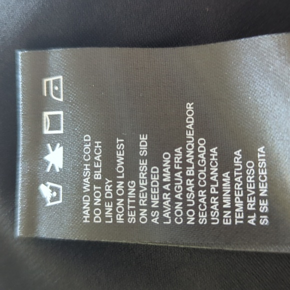 Perceptions Chevron Design Sleeveless A-Line Cocktail Dress 12P Black White - Picture 6 of 12